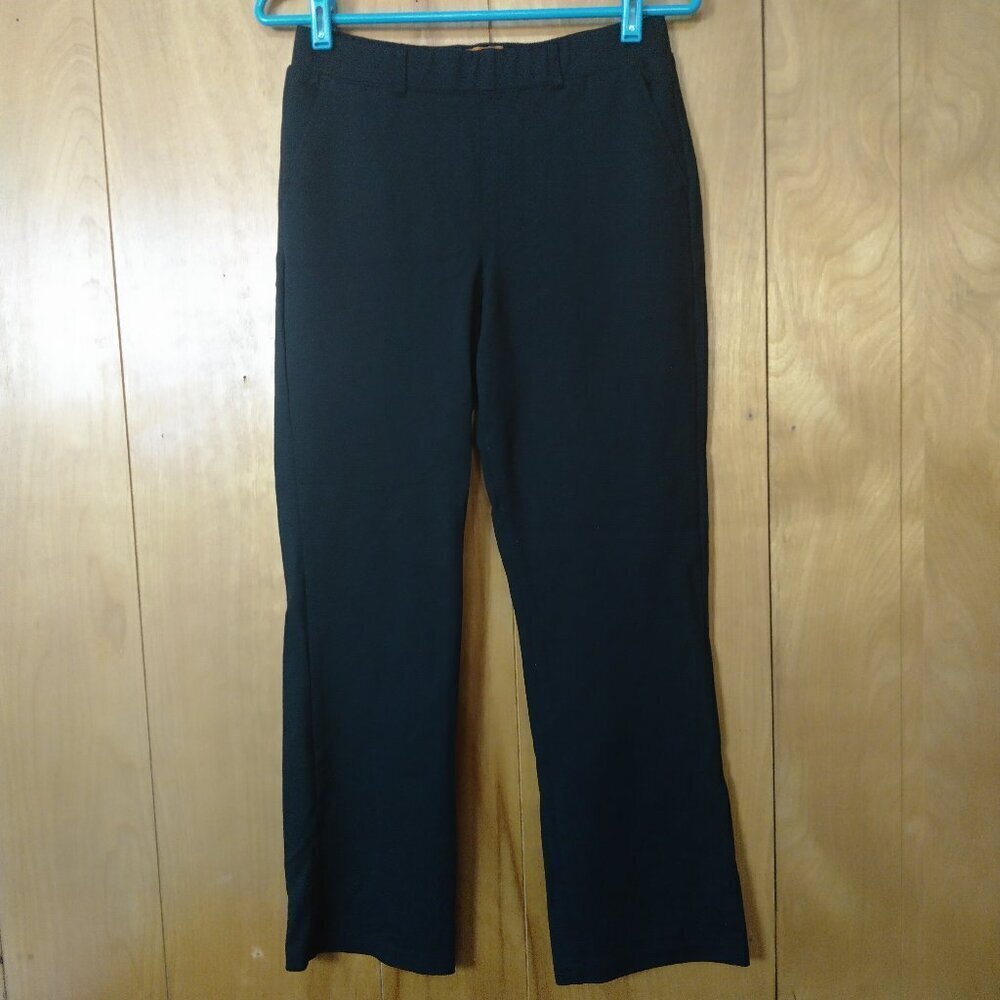 Mary Crafts Size 8 Black Pull On Classic Trousers Pants Comfort Office